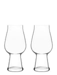 Ølglas Ipa/Ale Birrateque Home Tableware Glass Beer Glass Nude Luigi Bormioli