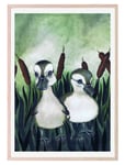 Poster Duck Friends 50X70 Home Kids Decor Posters & Frames Posters Multi/patterned That's Mine