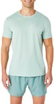 Asics Men's Core Short Sleeve Top Light Celadon, XS