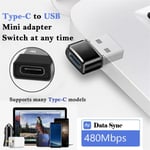 Usb Adapter To Type-c Otg Data Charger Interface