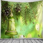 Tapestry Wall Hanging Night Home Deco Christmas Castle Print Tapestries Large Size Drop Apestries-75X50Cm Tapestries