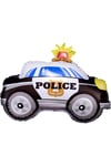 On the Road Police Car Foil Balloon