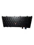 Chicony STO-84GB - Bærbar tastatur - til udskiftning - Engelsk - UK - Sort