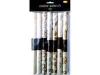 Transparent Tryckt Papper 25X30cm 7St