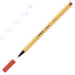 Fineliner STABILO Point 88 röd 10st