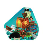 I-TOTAL ® - Puzzle Amusant pour Enfants avec Emballage moulé | Convient pour Les Enfants de 3 Ans | 49 pièces (Pirates)