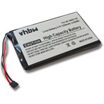 vhbw Batterie compatible avec Garmin Nüvi 2660, 2669LMT, 2460LMT, 2669, 2660LMT GPS, appareil de navigation (1250mAh, 3,7V, Li-ion)