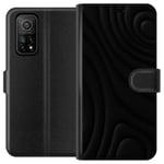 Xiaomi Mi 10T Pro 5G Plånboksfodral Black Waves
