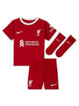 Nike Liverpool FC Infant 23/24 Home Kit - Red, Red, Size 9-12 Months