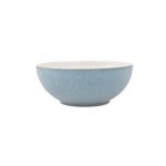 Denby Elements Blue Stoneware Coupe Bowl Blue