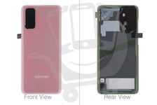 Genuine Samsung Galaxy S20 SM-G980 & S20 5G SM-G981 Cloud Pink Rear / Battery Co