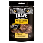 Crave Protein Chunks Hundesnacks - 6 x 55 g Kylling