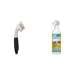 OXO Good Grips Grout Brush & HG Mould Remover Spray, Effective Mould Spray & Mildew Cleaner, Removes Mouldy Stains From Walls, Tiles, Silicone Seals & More (500ml) - 186050106