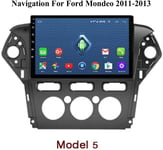 WXX car navigation GPS Android for Ford Mondeo 2007-2013 AM FM BT Canbus/Bluetooth/Speakerphone/FM/AM/AUX/USB/Steering wheel control/Mirror Llink,model5,4G+WIFI,1+16G