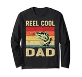 Reel Cool Dad Perch Fish Fishing Angler Bass Fish Predator Long Sleeve T-Shirt