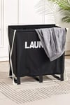 Large Capacity Foldable Laundry Basket Toy And Clothes Storage Basket With Handle