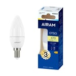 LED-lampa Airam E14 Candle, 4000K, 3.8 W / 280 lm