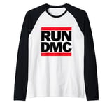 RUN DMC Official Logo Light Raglan Baseball Tee