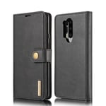 Plånboksfodral med magnetiskt skal för OnePlus 8 Pro - DG.MING Svart Svart