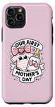iPhone 11 Pro Funny First-time Mom First Mother's Day Together For New Mom Case