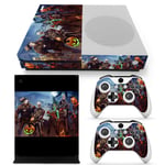 Kit De Autocollants Skin Decal Pour Console De Jeu Xbox One S Corps Complet Fortnite Fortnite, T1tn-Xboxones-1415