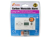 Kidde Digital Carbon Monoxide Co Detector/Alarm For Home/Caravan/Boat KID7DCOC