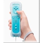 QUMOX Manette Wiimote - Nunchunk - Bleu Compatible Wii - Manettes compatible