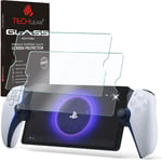 2 Pack TECHGEAR TEMPERED GLASS Screen Protector for Sony Playstation PS Portal