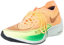 NIKE Women's Vaporfly Sneaker, Peach Cream/Black/Green Shock, 2.5 UK