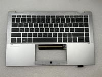 For HP EliteBook x360 1040 G7 M16932-251 Russian Palmrest Keyboard Top Cover NEW