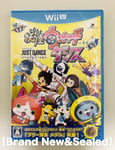 Youkai Watch Just Dance Nintendo Wii U Brand New ＆ Factory Sealed