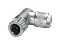 Lütze 490215 Sensor/Aktuator Anslutningsdon Anslutning, Vinklad Polnummer (Rj): 4 1 St