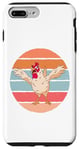 iPhone 7 Plus/8 Plus Crazy Chicken Cartoon Stupid Looking Crazy Cartoon Chickens Case