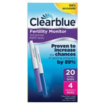 60 Clearblue Advanced Fertility Monitor Sticks 12 Pregnancy Tests 3 Packs of 20
