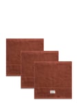 Premium Towel 30X30 4-Pack Brown GANT