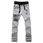 Tokyo Ghoul Mens Gym Joggers Sweatpants, Slim Fit Running Trousers Tracksuit Jogging Bottoms with Double Pockets