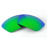 New Walleva Polarized Emeraldine Lenses For Oakley New Square Wire 3.0