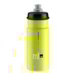 Elite Flaska Jet gul fluo, svart logo 550ml   Cykeltillbehör - Cykelflaskor & Flaskställ - Cykelflaskor