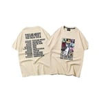 Taylor Swift The Eras Tour T-shirt-tröja, Taylor World Tour-tröja, unisex tröja, aprikos 3 S