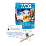 Kunskapsspel i reseformat - M.I.G. Mig Blue
