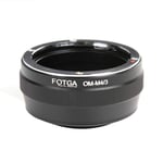 FOTGA Lens Adapter for Olympus OM Lens to Panasonic Olympus Micro 4/3 Camera Pen E-PL6 E-PL7 E-PL8 E-PL9 E-M OM-D E-M5 E-M10 Mark II III Lumix GH4 GH5 GH5s