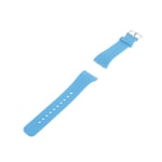 Silikon Klockarmband för Samsung Gear Fit 2 - Ljusblå