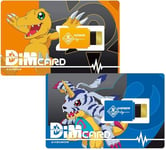 Bandai - Digimon - Carte DIM pour Vital Bracelet Digimon - Set EX1 Agumon & Gabumon - NT58611