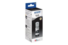 Epson 103 - svart - original - påfyllnadsbläck