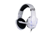 2pack Gaming headset hörlurar C4U® G9000 Vit för PS5 - PS4 - Pro