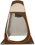 Pop Up Shower Changing Tent,Portable Waterproof Instant Outdoor Toilet Privacy Room,UV Sun Protection Toilet Dressing For Camping Beach Caravan Picnic Fishing Hiking Tent Pegs 710 ( Color : Brown )