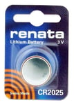 Pile Renata 2025 1 x batterie au Lithium