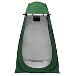 shunlidas Outdoor Pop Up Tent Camping Shower Bathroom Privacy Toilet Changing Room Shelter Single Moving Folding Tents-Army Green_United States