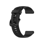 Silikonarmband för Garmin Forerunner 945/935/Fenix 5 - Svart