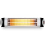 TROTEC IR Infrared Heater 2570 S Immediate heat with up to 2,500 watts of power and 3 levels of silent heating